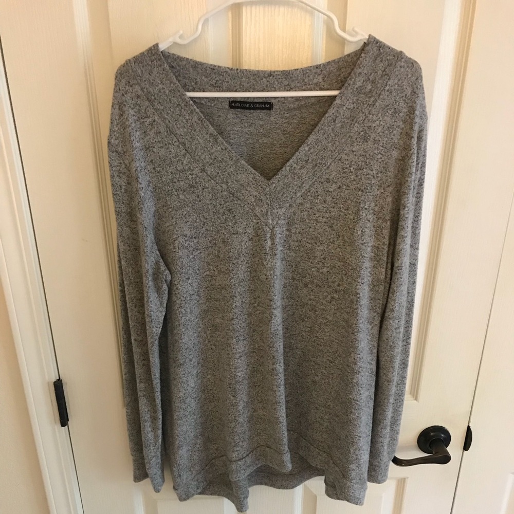Gray sweater